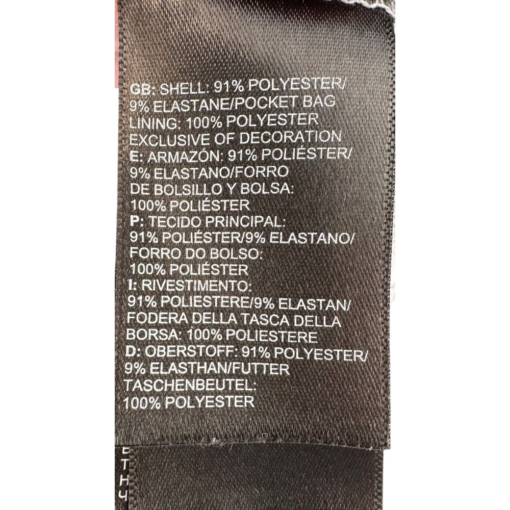 The North Face Jacket Womens Medium M/M Windwall Gray‎ Full Zip Outdoors Hiking - Picture 12 of 14